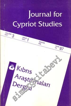 Kıbrıs Araştırmaları Dergisi = Journal for Cypriot Studies - Sayı: 1 C