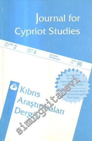 Kıbrıs Araştırmaları Dergisi = Journal for Cypriot Studies - Sayı: 4 C