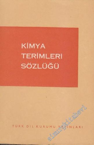 Kimya Terimleri Sözlüğü -