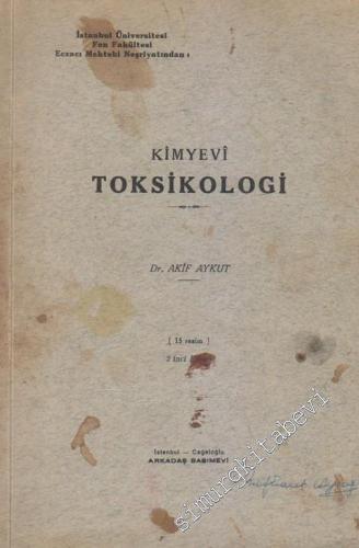 Kimyevi Toksikologi -