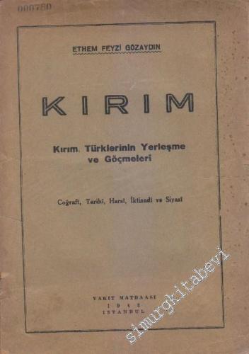Kırım: Kırım Türklerinin Yerleşme ve Göçmeleri -        1948
