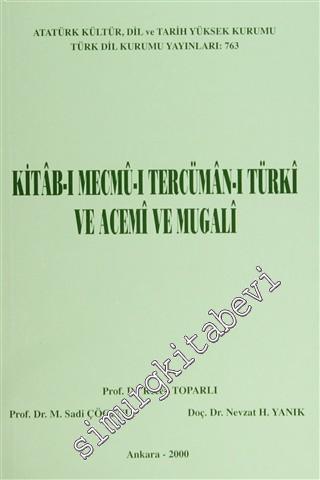 Kitab-ı Mecmu-ı Tercüman-ı Türki ve Acemi ve Mugali -