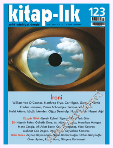 Kitap-lık: İki Aylık Edebiyat Dergisi - İroni - Sayı: 123