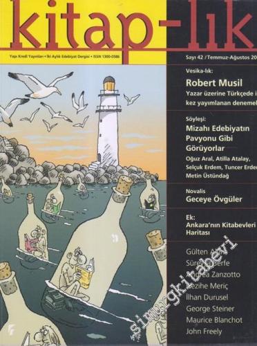 Kitap-lık: İki Aylık Edebiyat Dergisi, Vesika-lık: Robert Musil - Sayı