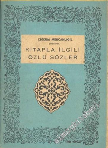 Kitapla İlgili Özlü Sözler -        1963