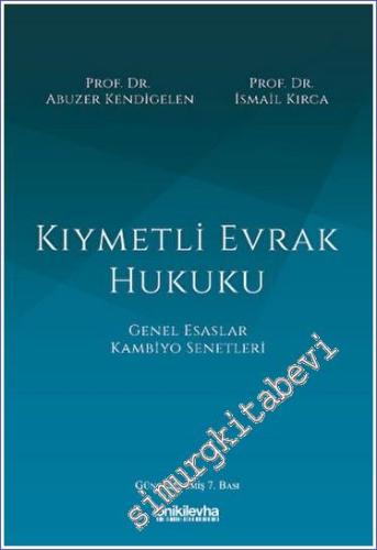 Kıymetli Evrak Hukuku -        2023