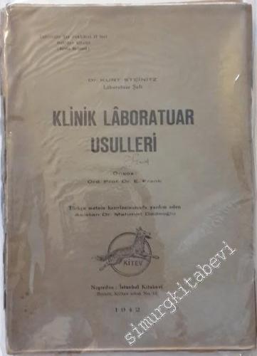 Klinik Laboratuar Usulleri