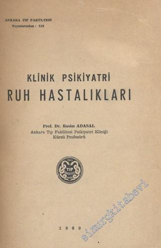 Klinik Psikiyatri Ruh Hastalıkları