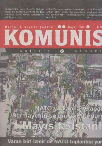 Komünist Haftalık Siyasi Gazete - Sayı: 160      Nisan