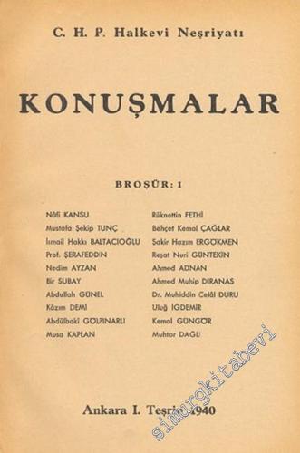 Konuşmalar -        1942