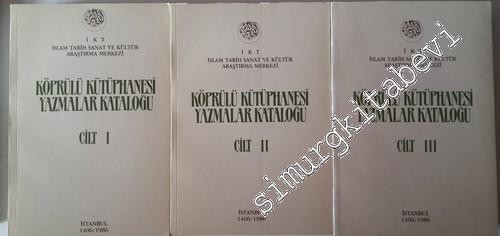 Köprülü Kütüphanesi Yazmalar Kataloğu 3 Cilt TAKIM -        1986