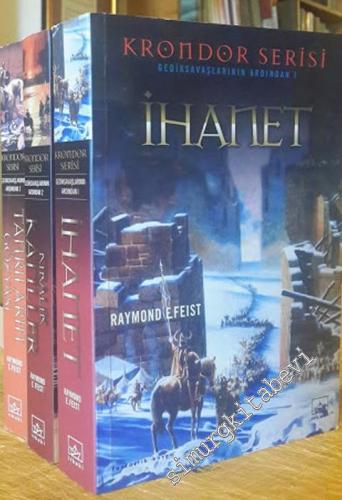 Krondor Serisi - Gediksavaşlarının Ardından: İhanet / Kiralık Katiller / Tanrıların Gözyaşı 3 CİLT - TAKIM -