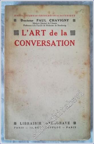 L'Art de la Conversation - 1938