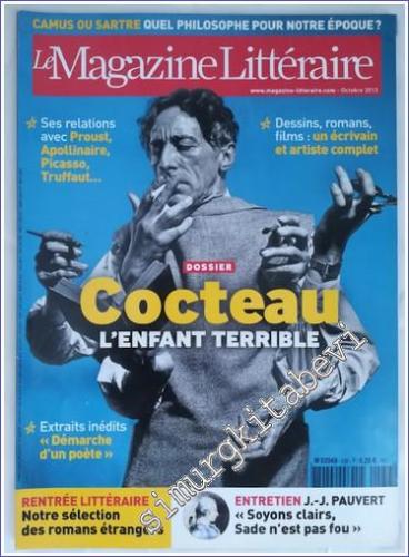 Le Magazine Littéraire : Dossier - Cocteau L'Enfant Terrible - 536 Oct