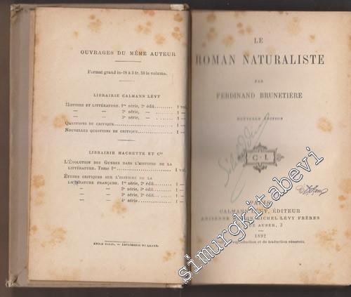 Le Roman Naturaliste -