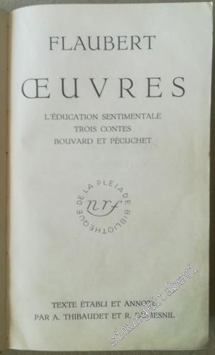 L'Education Sentimentale / Trois Contes / Bouvard et Pécuchet, Tome 2 -        1936