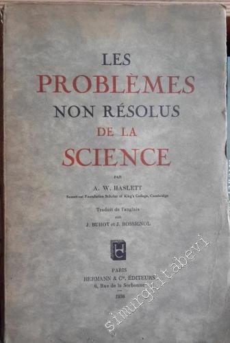 Les Problèmes non Résolus de la Science
