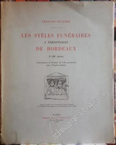 Les Stèles Funéraires à Personnages de Bordeaux -        1959