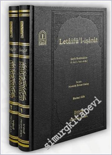 Letaifül İşarat Şeyh Bedreddin ( 2 Cilt - Takım ) -        2025