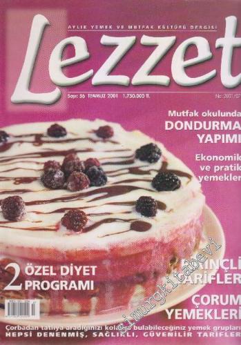 Lezzet Dergisi: Çorum Yemekleri: Dondurma Yapımı - Sayı: 56      Temmuz 2001