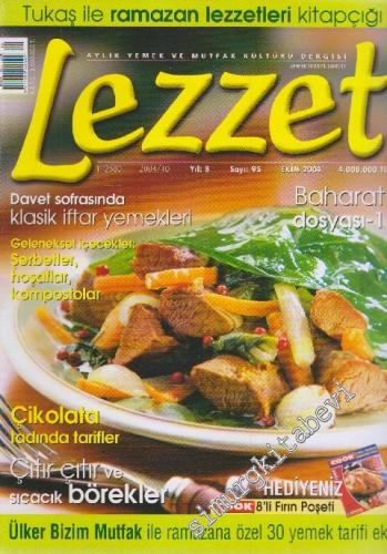 Lezzet Dergisi - Sayı: 95 Yıl: 8 Ekim