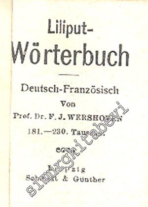 Lilliput Wörterbuch: Wershoven Deutsch - Französisch -