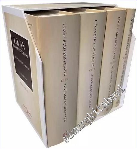 Lozan Barış Konferansı Tutanaklar Belgeler 4 Cilt SERT KAPAK - KUTULU -        2023