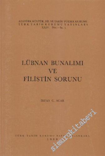 Lübnan Bunalımı ve Filistin Sorunu -        1989