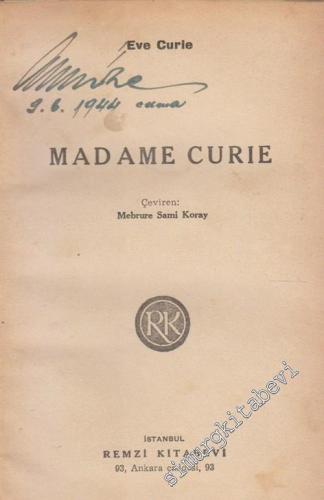 Madame Curie -        1943