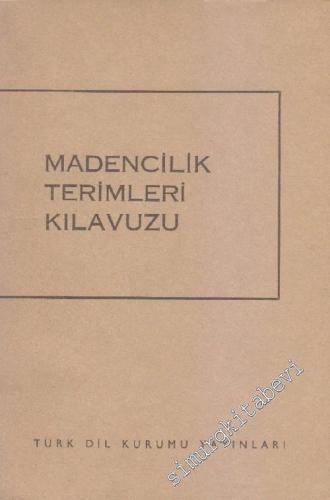 Madencilik Terimleri Kılavuzu -        1979