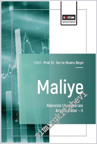 Maliye Alanında Uluslararası Araştırmalar - 1 -        2025