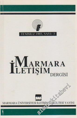 Marmara İletişim Dergisi - Sayı: 3      Temmuz
