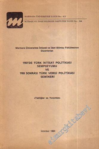 Marmara Üniversitesi İktisadi ve İdari Bilimler Fakültesince Düzenlene