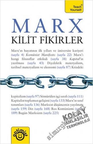 Marx - Kilit Fikirler : Kolay Anlaşılır Terminoloji -
