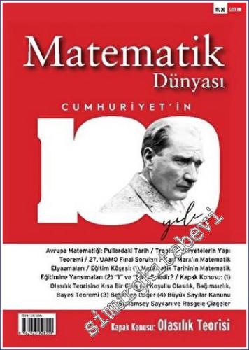 Matematik Dünyası - Olasılık Teorisi - Cumhuriyet'in 100. Yılı - Sayı: