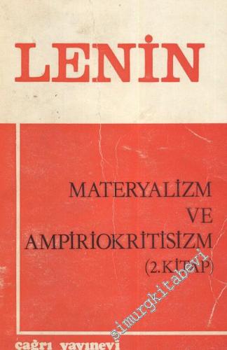 Materyalizm ve Ampiriokritisizm 2. kitap -