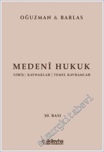 Medeni Hukuk  -        2024