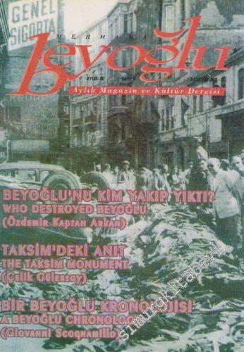 Merhaba Beyoğlu Aylık Magazin ve Kültür Dergisi  - Sayı: 9      Eylül