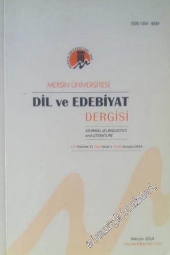 Mersin Üniversitesi Dil ve Edebiyat Dergisi - Sayı 1 Cilt 11 Ocak