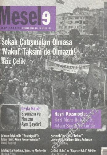 Mesele Kitap Dergisi - Sayı: 30      Haziran 2009