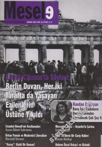 Mesele Kitap Dergisi - Sayı: 35      Kasım