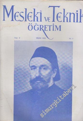 Mesleki ve Teknik Öğretim - Sayı: 2    Yıl: 1  Nisan 1953