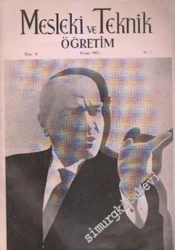 Mesleki ve Teknik Öğretim - Sayı: 9    Yıl: 1  Kasım