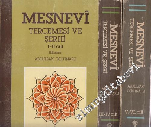 Mesnevi Tercemesi ve Şerhi 3 Kitap 6 Cilt TAKIM -