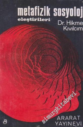Metafizik Sosyoloji Eleştirileri -        1970