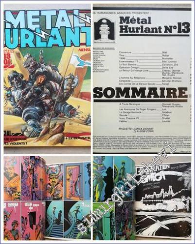 Metal Hurlant - Mensuel - Special : Humour Loufoque et Rêves Violent - Exterminateur 17 - 13       1976