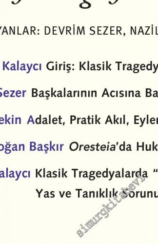 Metis Defterleri - Siyasalın Peşinde: Dünyaya Tragedyalarla Bakmak -