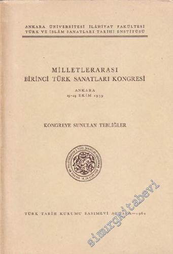 Milletlerarası Birinci Türk Sanatları Kongresi