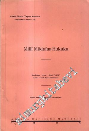 Milli Müdafaa Hukuku  -