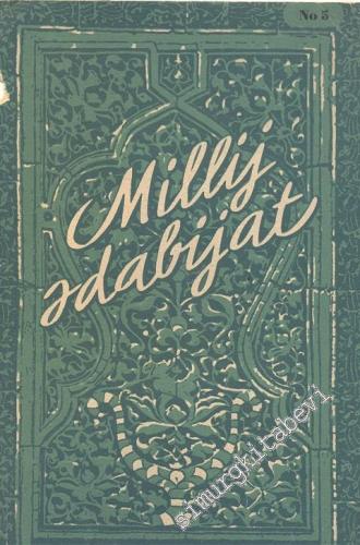 Millij Adabijat - National Literatur - No: 5